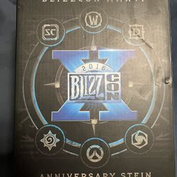 2016 Blizz Con 10 Anniversary Stein 