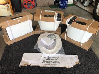 Brand New Standard Toilet Tanks & Seats