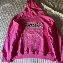 (BEST OFFER!!) Pink Spider Hoodie🩷 