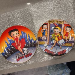Betty Boop Collector Plates (2)
