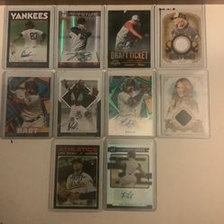 Topps Baseball Auto, Relic, and Limited Cards