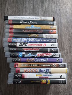 Lot of 14 PlayStation 3 games