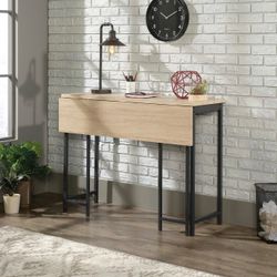 Light Oak Drop Leaf Table