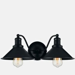 2-Light Bathroom Vanity Light Wall