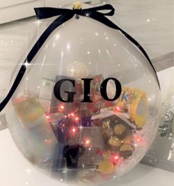 Gift balloons u can pick the items inside
