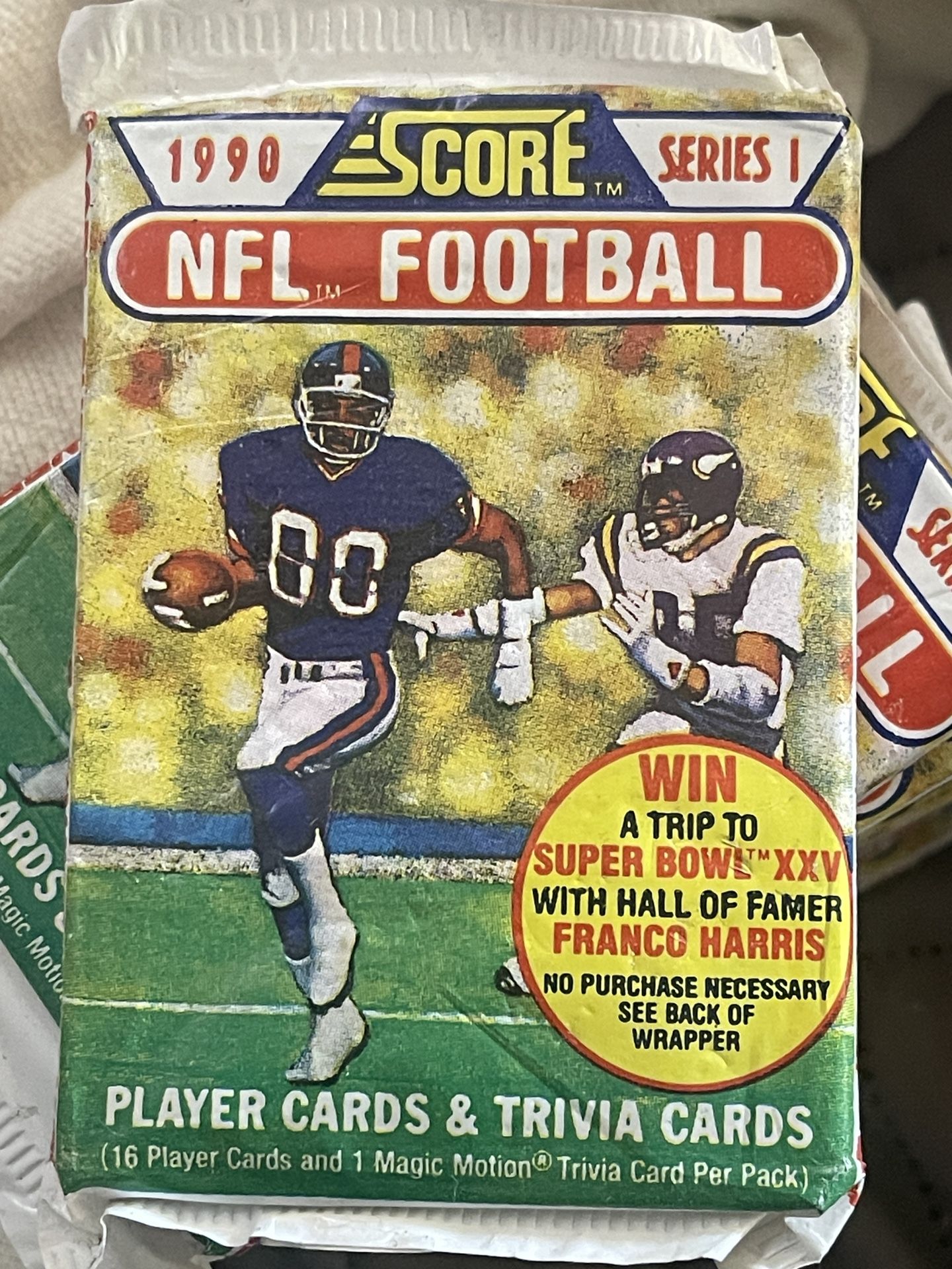 1990 Series 1 Score NFL FOOTBALL TRADING CARDS