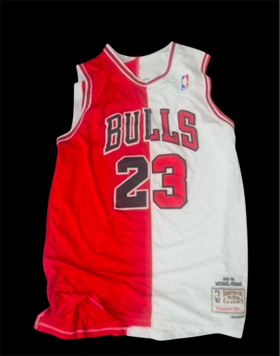 Chicago Bulls Michael Jordan RED/WHITE 1996 97 Hardwood Classics