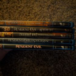 Blu-Ray DVD Resident Evil Collection