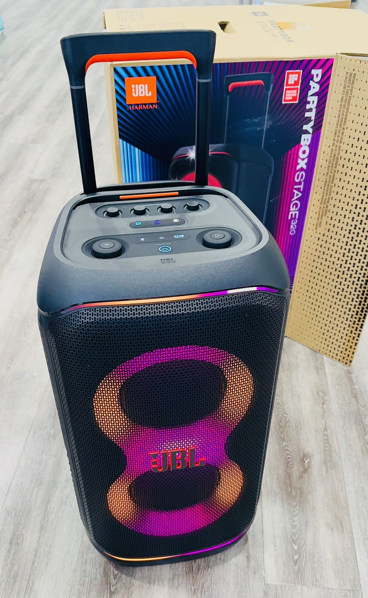 Jbl partybox 320 speaker blues bocinas parlantes equipos de música