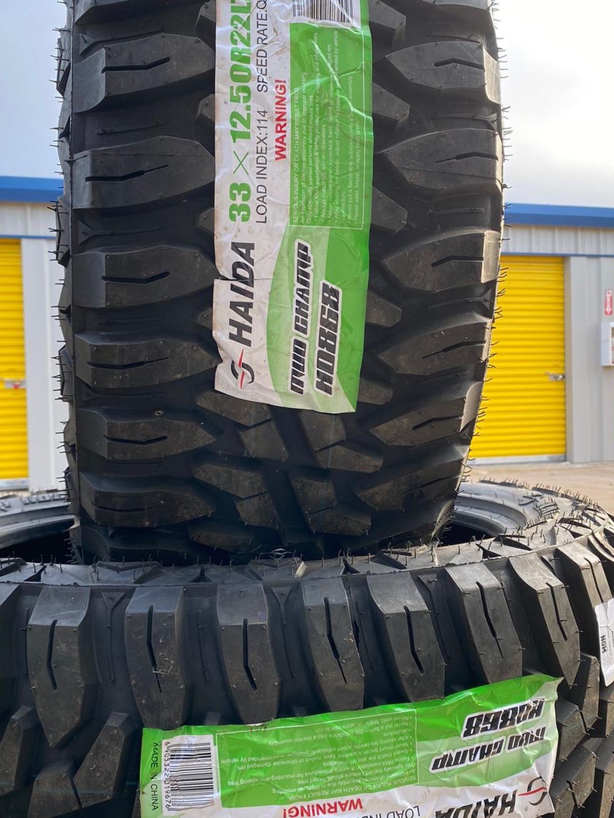 NEW Haida Mud Champ Tires