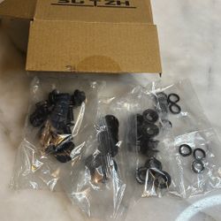 Rear Seat Kit Hardware Pack | Black