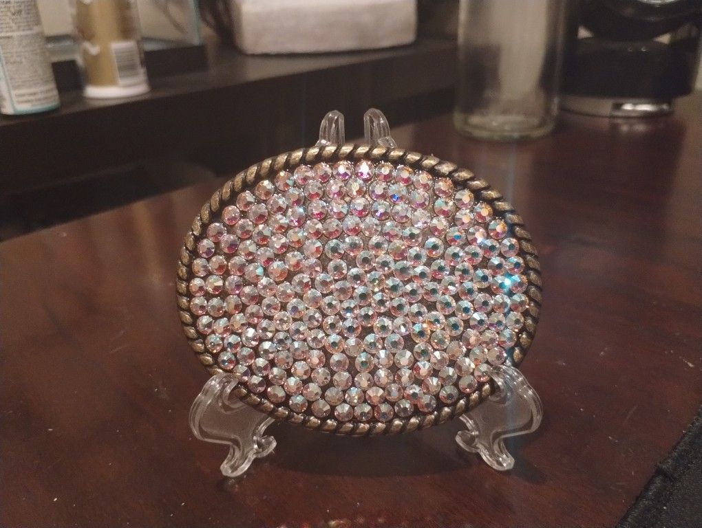 Swarovski Crystal Belt Buckle