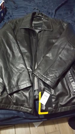 Leather jacket 2x