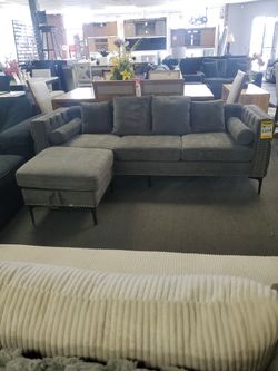 Sofa With Ottoman 