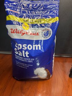 Walgreens Epsom Salt Value Size