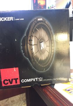 CVT COMPVT10 kicker speakers