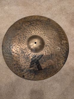 Zildjian 21 inch custom organic ride
