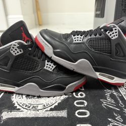 jordan 4 bred reimagined -size 7 men