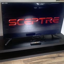 Bed , TV , Tv Table 