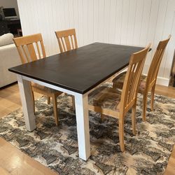 Solid Wood Dining Table 