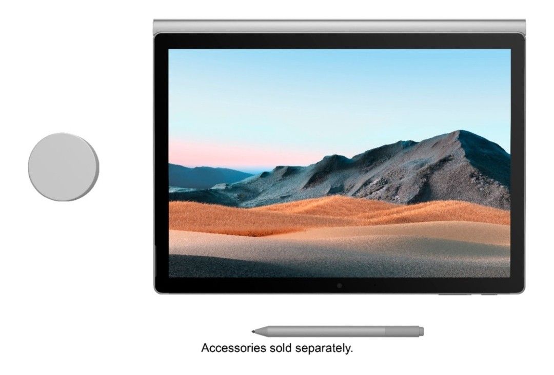 Microsoft - Surface Book 3 13.5" Touch-Screen PixelSense - 2-in-1 Laptop - Intel Core i5 - 8GB Memory - 256GB SSD
Model:V6F-00001
Like new, beside th