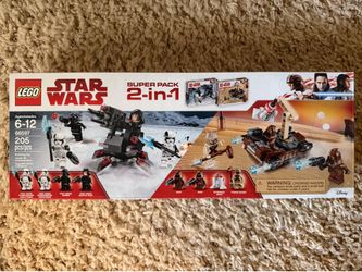 66597 LEGO Star Wars 2-in-1 Super Pack SEALED