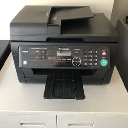 Panasonic Printer, Scanner And Copier. Has A New Drum And Toner Cartridge.