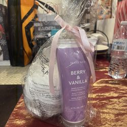 Scented Shower Gel With Sponge 