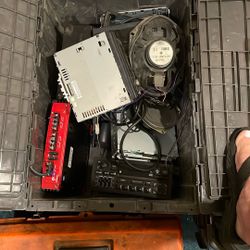 Car  Stereo Amplifiers  And Speakers Parts
