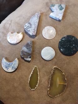 Basket Of Crystal Slices