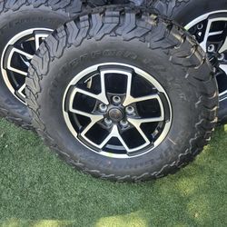 5 NEW RUBICON RIMS&TIRES LT285-70R17 BFG 