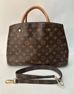 LV Montaigne Handbag Monogram Canvas