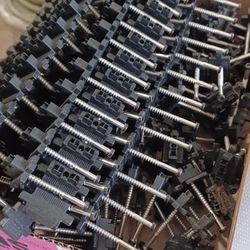 Box Full Of Universal Composite Deck Clips And Screws