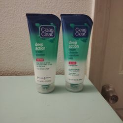 Clean And Clear Deep Action Cream Cleanser