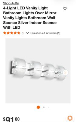 Auffel 4-Light LED Vanity Light