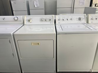 Kenmore washer and dryer with warranty