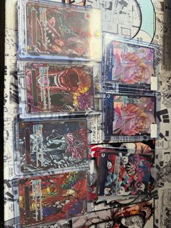 Japanese one piece cards