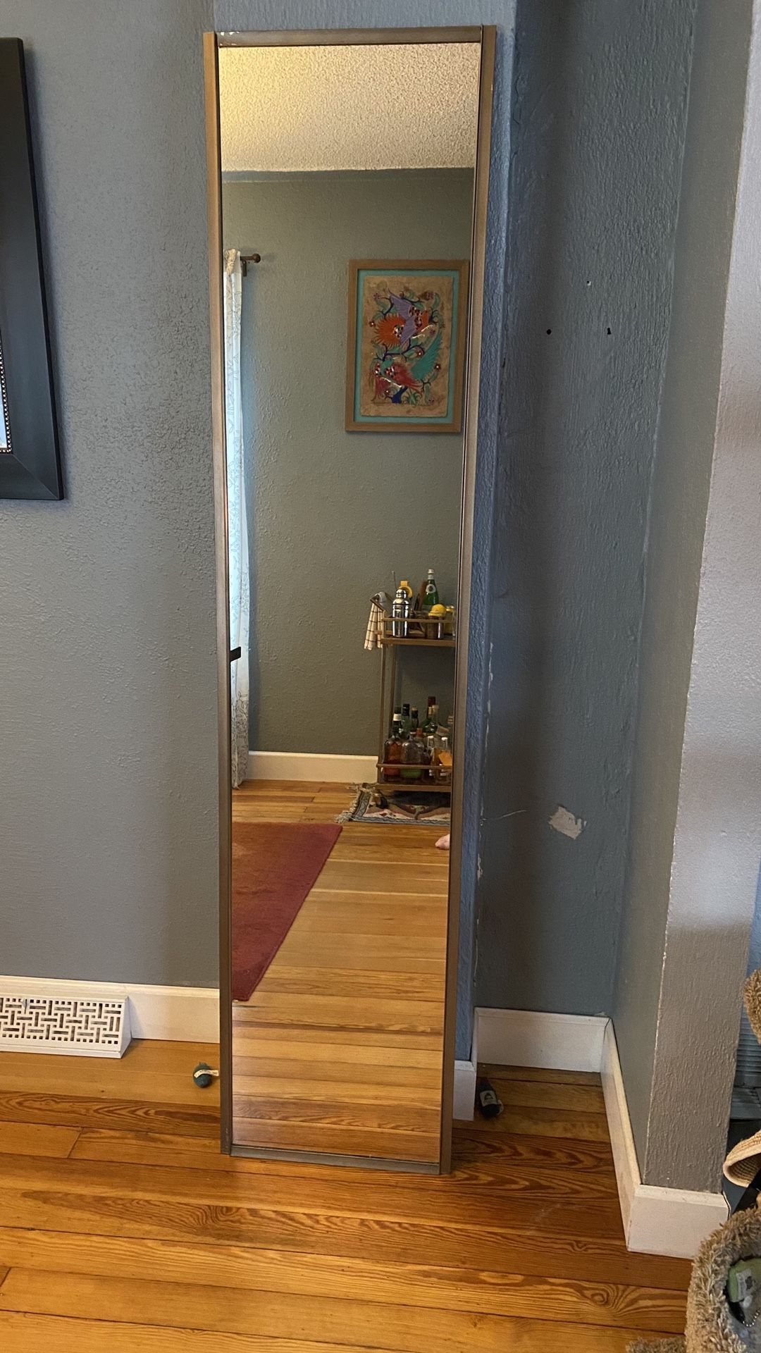 Large floor mirror
