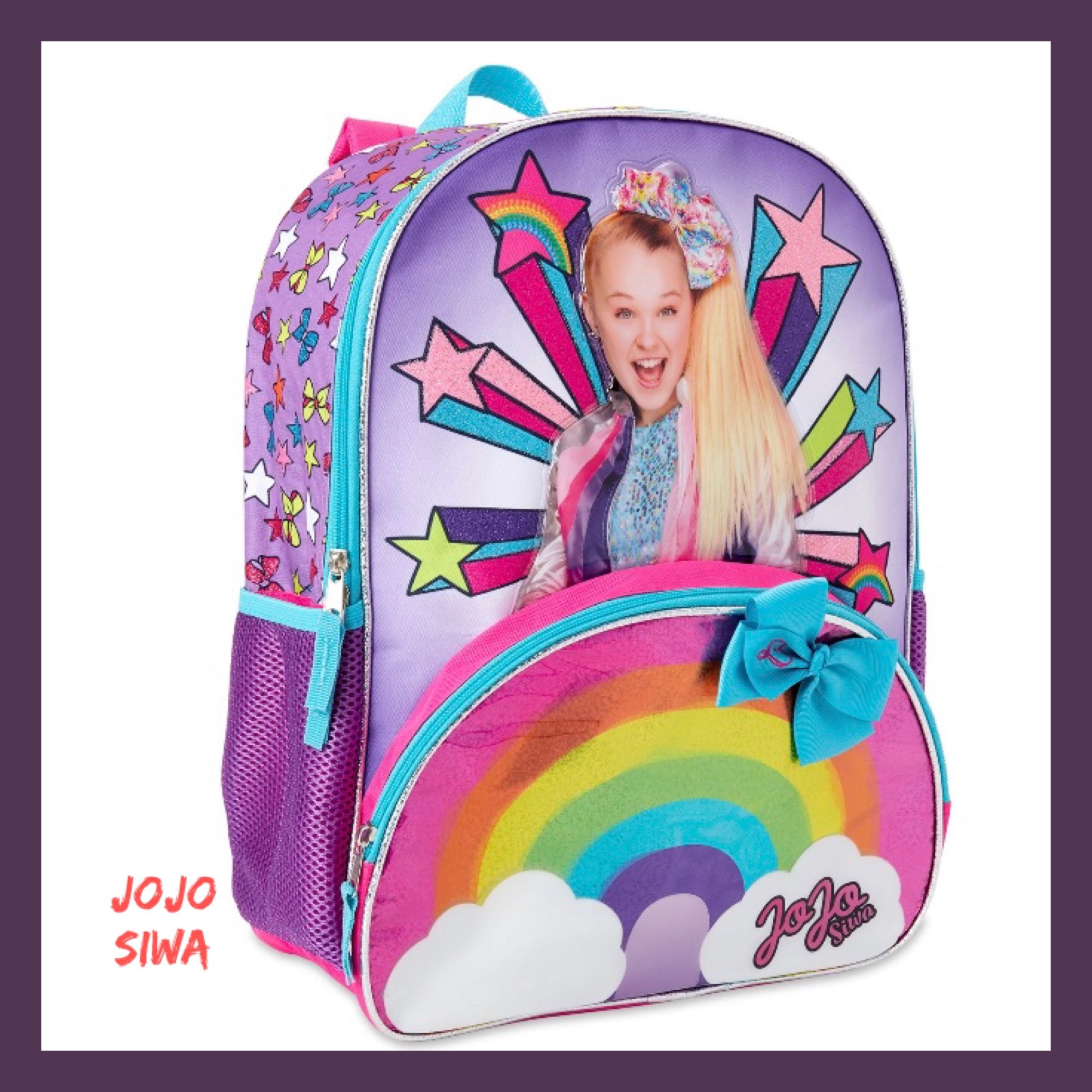NWT Girls Nickelodeon JoJo Siwa Backpack