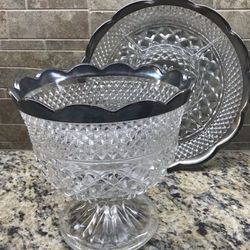 Punch Bowl & Appetizer Tray