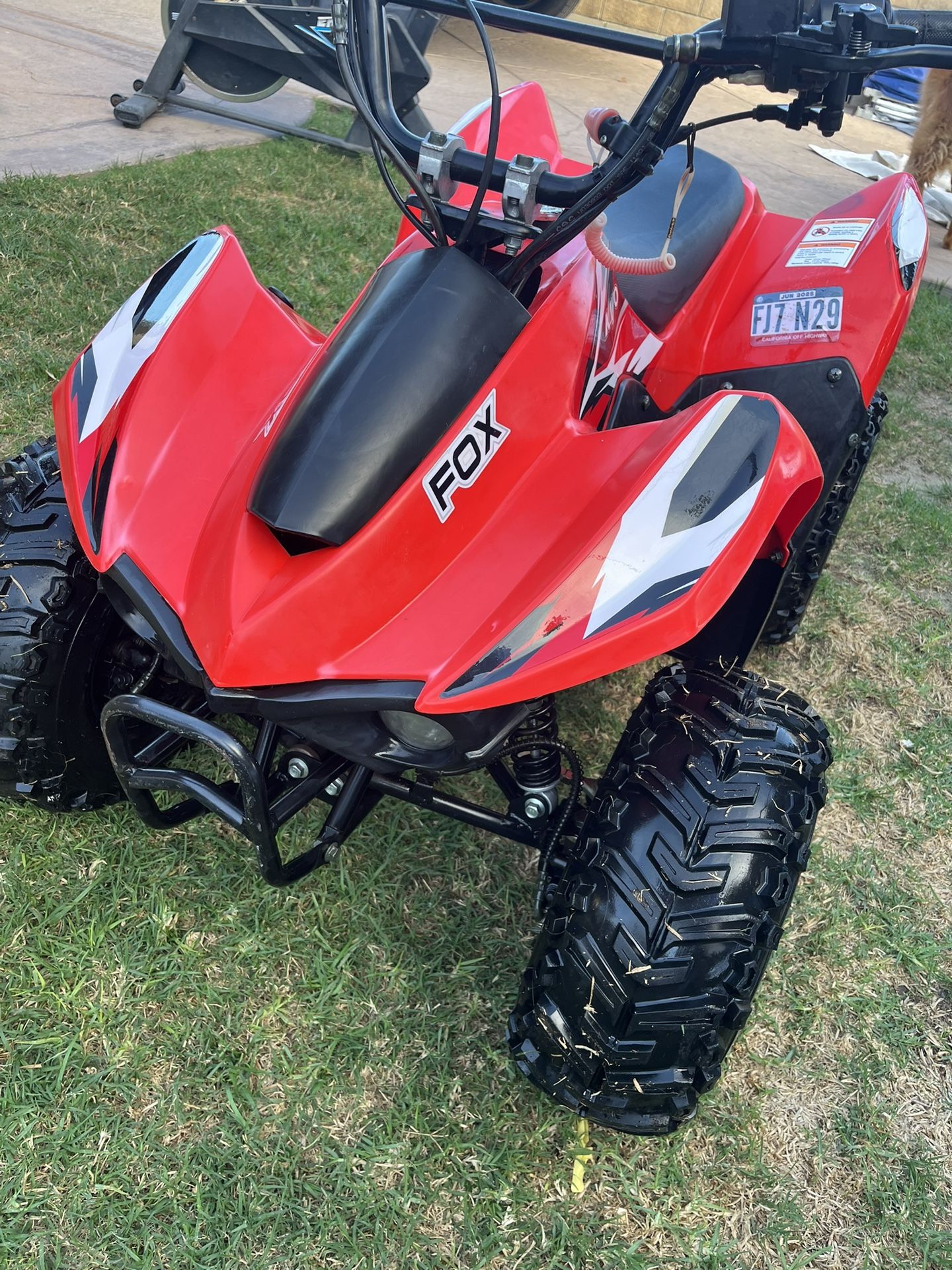 Red Kayo Fox 70cc Quad