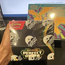 Pokémon Mega Evolution Perfect Order Booster Box English Trading Card Game