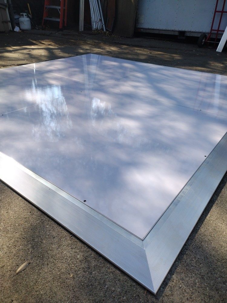 White Dance Floor
