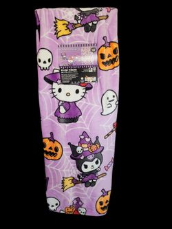 Hello Kitty & Friends Throw 50x70in - Witches Webs