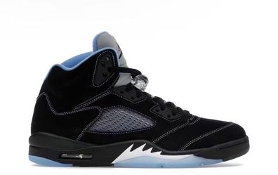 Jordan 5 black university blue size 12