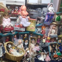 Vintage Dolls, Babysitters Club, MarilynM.,Chatty Cathy Many More