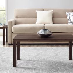 Mainstays Parsons Coffee Table, Walnut Walnut - 