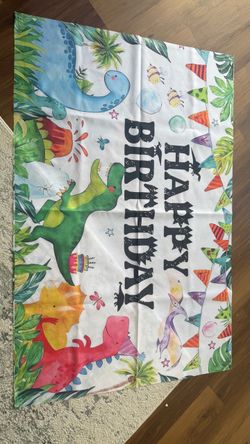 Dinosaur birthday decorations