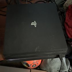 PS4 PRO 1 TB , two controllers 4 games $160