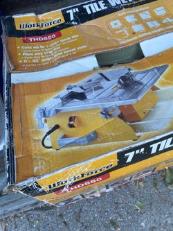 Workforce wet saw